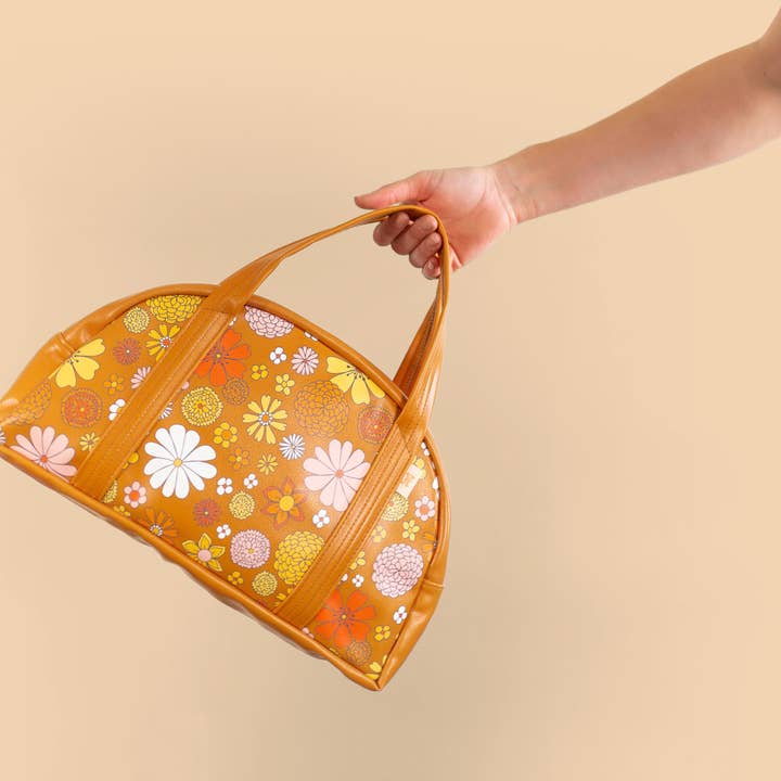 Talking Out of Turn - Wholesale Tote bag – Women's - Lil Miss Sunshine Flower Power1