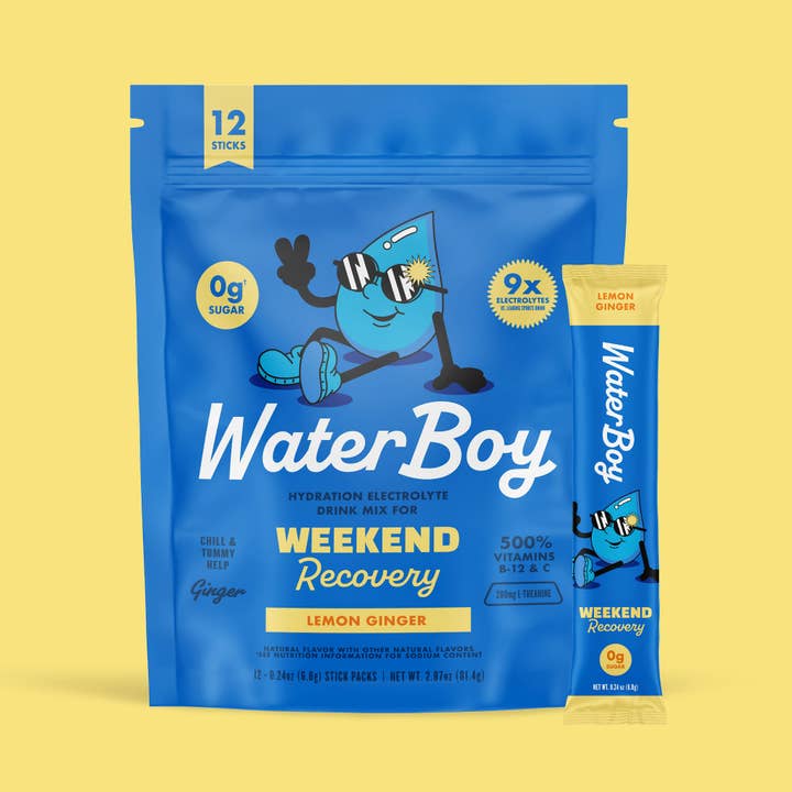 Waterboy - Wholesale Powdered Health Drink - Weekend Recovery13