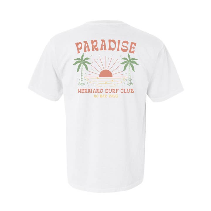 CAMISETA PARADISE BLANCA para venta al por mayor de Hermano