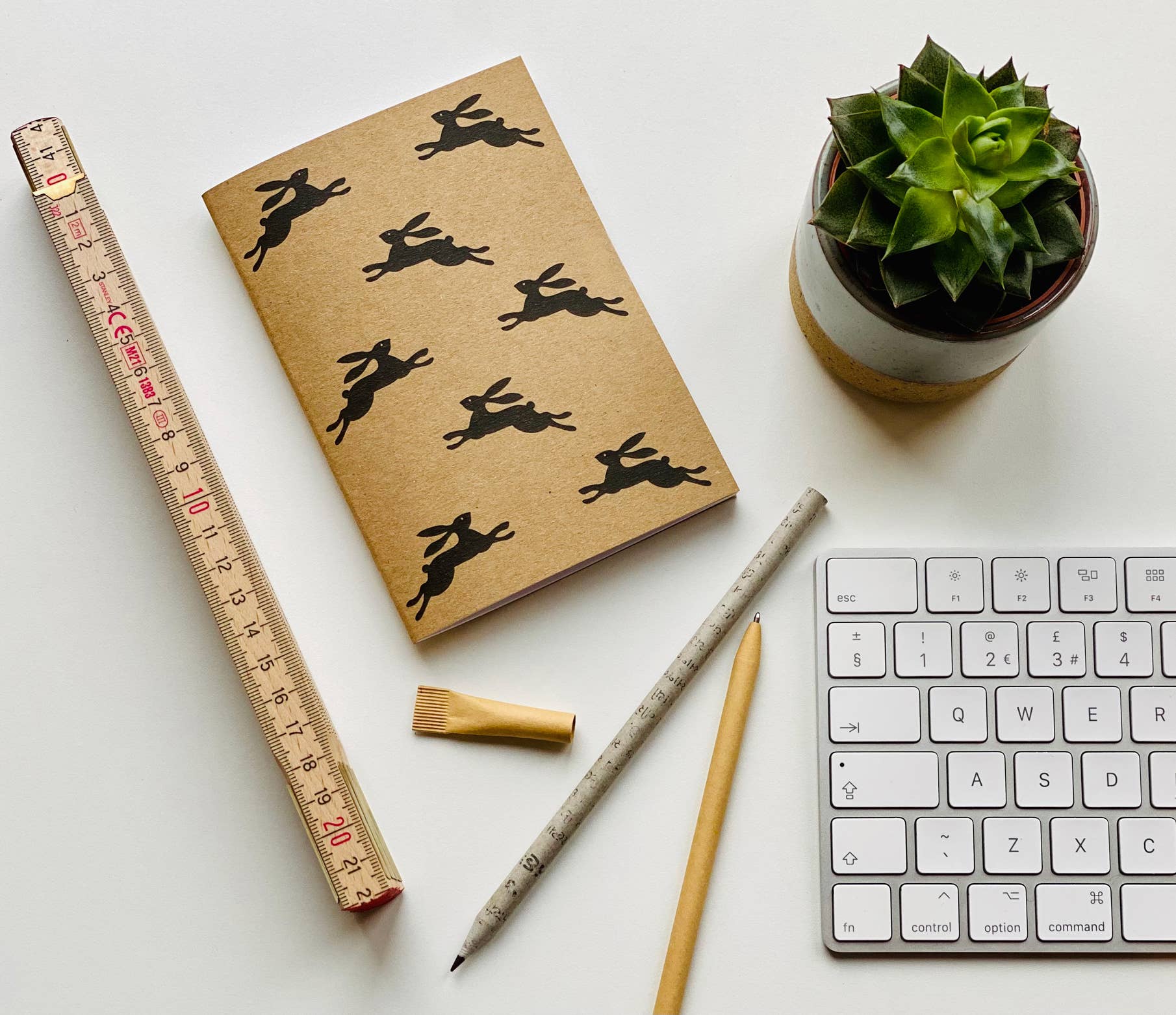 Latitude 50 Living – wholesale Notebook – A6 Pocket Notebook - Leaping Hare0