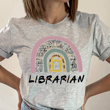 Trendy Transfers – Engroshandel Sublimationstryk – Bibliotekar Jeg vil være der for dig DTF varmeoverførsel0