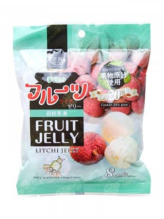 (S6-14) RylFmlyMch-Fruchtgelee-LITSCHI5,6oz( 158g x12 Einheiten für den Großhandel von iSweet.ca