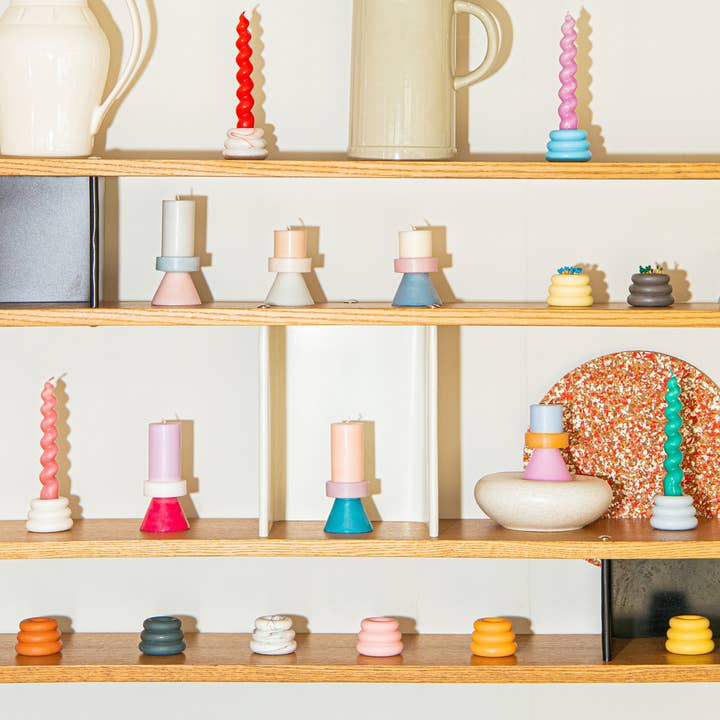 YOD&CO - Wholesale Pillar Candle - Stack Candle TALL - D2