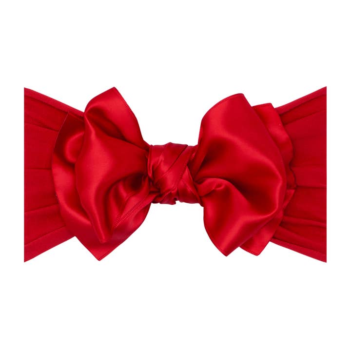 Baby Bling Bows - Wholesale Hair bow – Baby - Baby Bling® Satin FAB® soft nylon headband with satin bow11