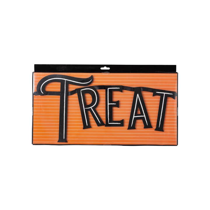 VHP1103 - Trick or Treat Felt Banner for wholesale by My Mind’s Eye