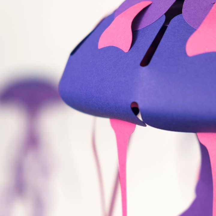 Today is Art Day - Wholesale DIY Craft Kit - Jellyfish - 3D Paper Figure by Plego2