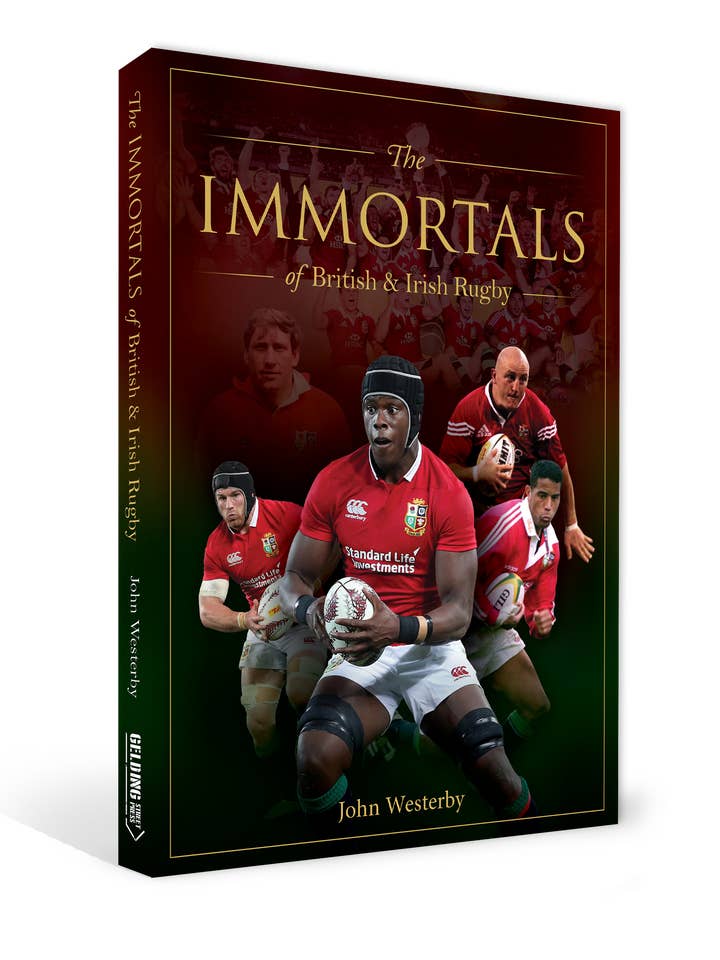 Immortals of British & Irish Rugby for wholesale by Gelding Street Press