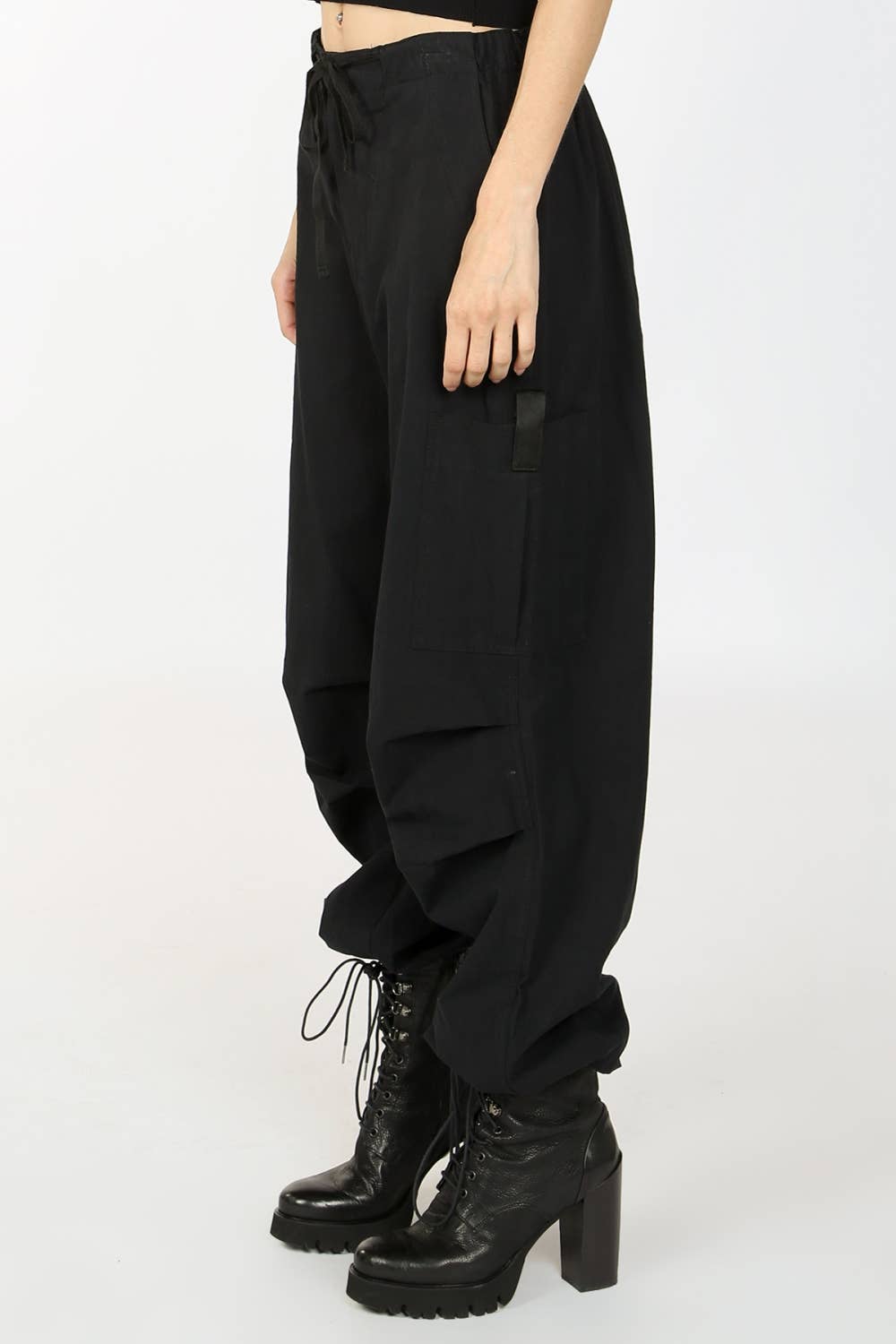 Beulah Style - Venta al por mayor Pantalones - Mujer - Pantalones Cargo Holgados de Tiro Alto MC70523