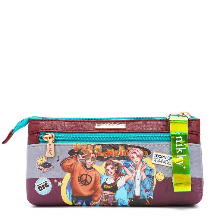 Nicole Lee USA – wholesale Make-up/cosmetic bag – NIKKY MULTI-POCKET COSMETIC POUCH