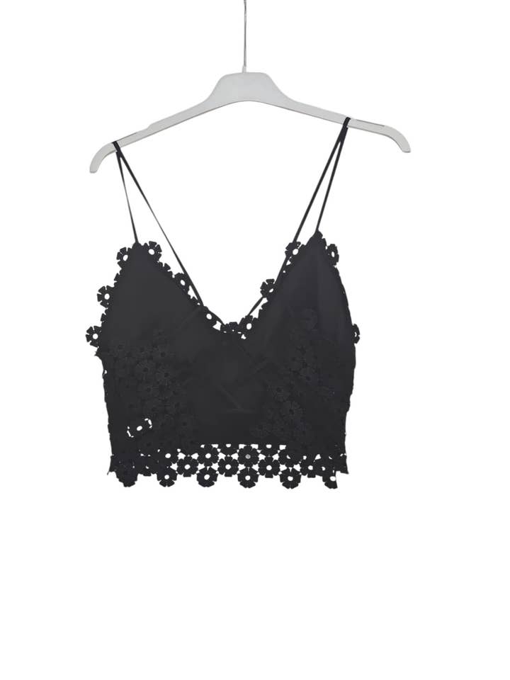 L.STEVEN - Wholesale Bralette - Women's - Lace bra with crossed back6