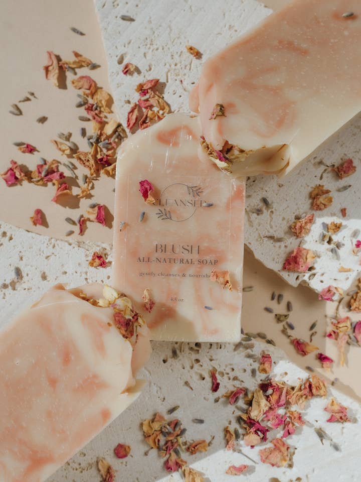 Blush Seife für den Großhandel von Cleansed
