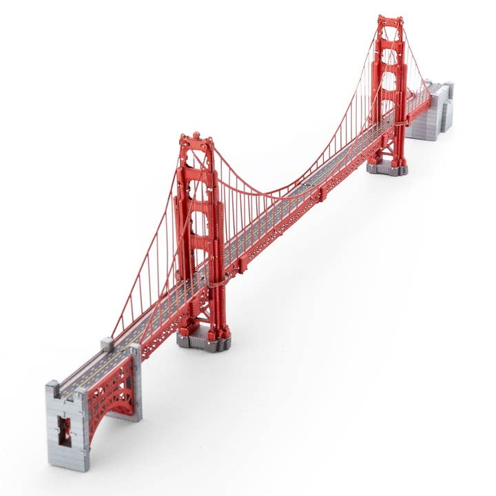 Metal Earth - Wholesale DIY Craft Kit - Golden Gate Bridge - Premium Series Metal Earth7