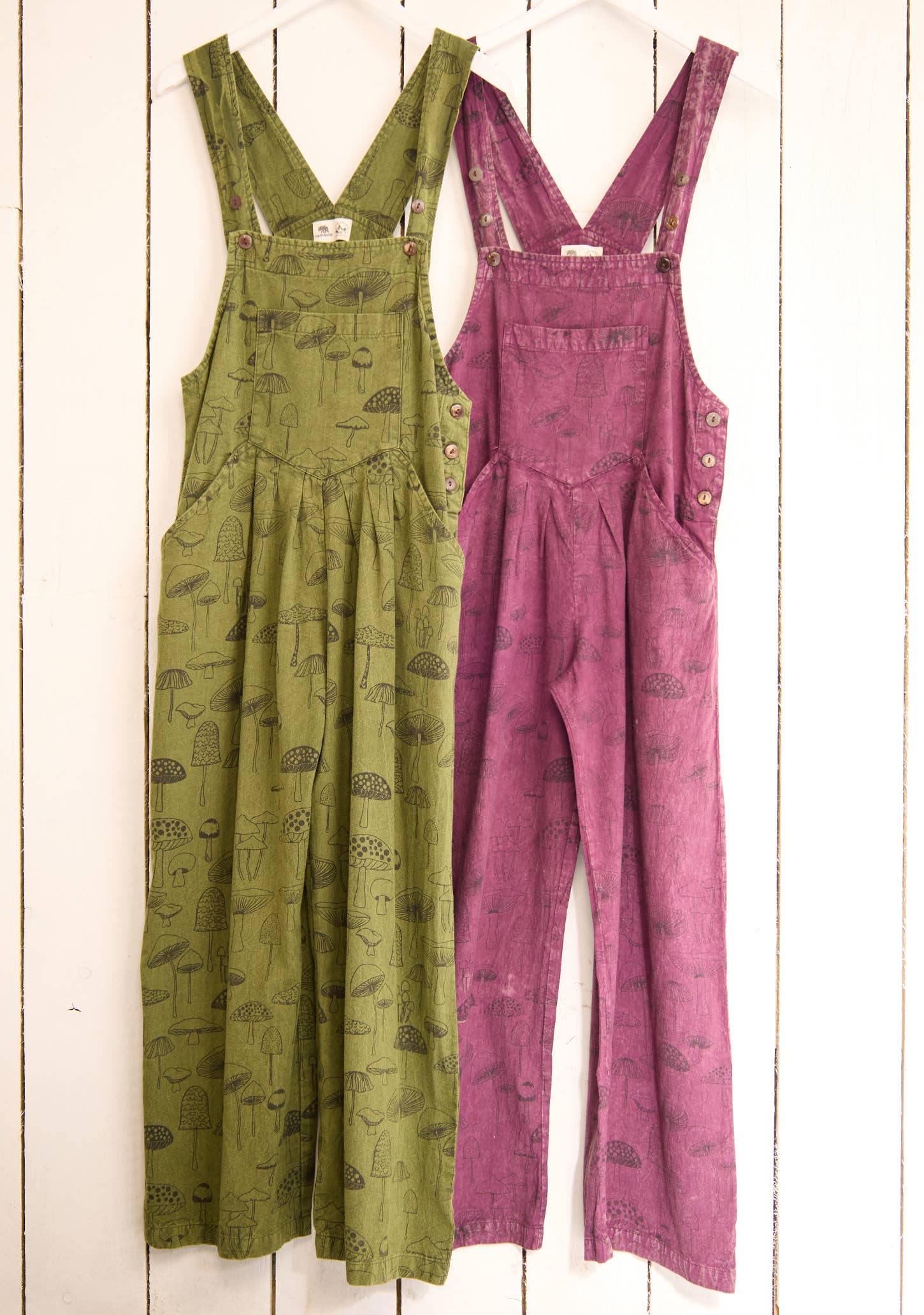 Namaste – wholesale Overalls – Women's – Mushroom Dungarees6