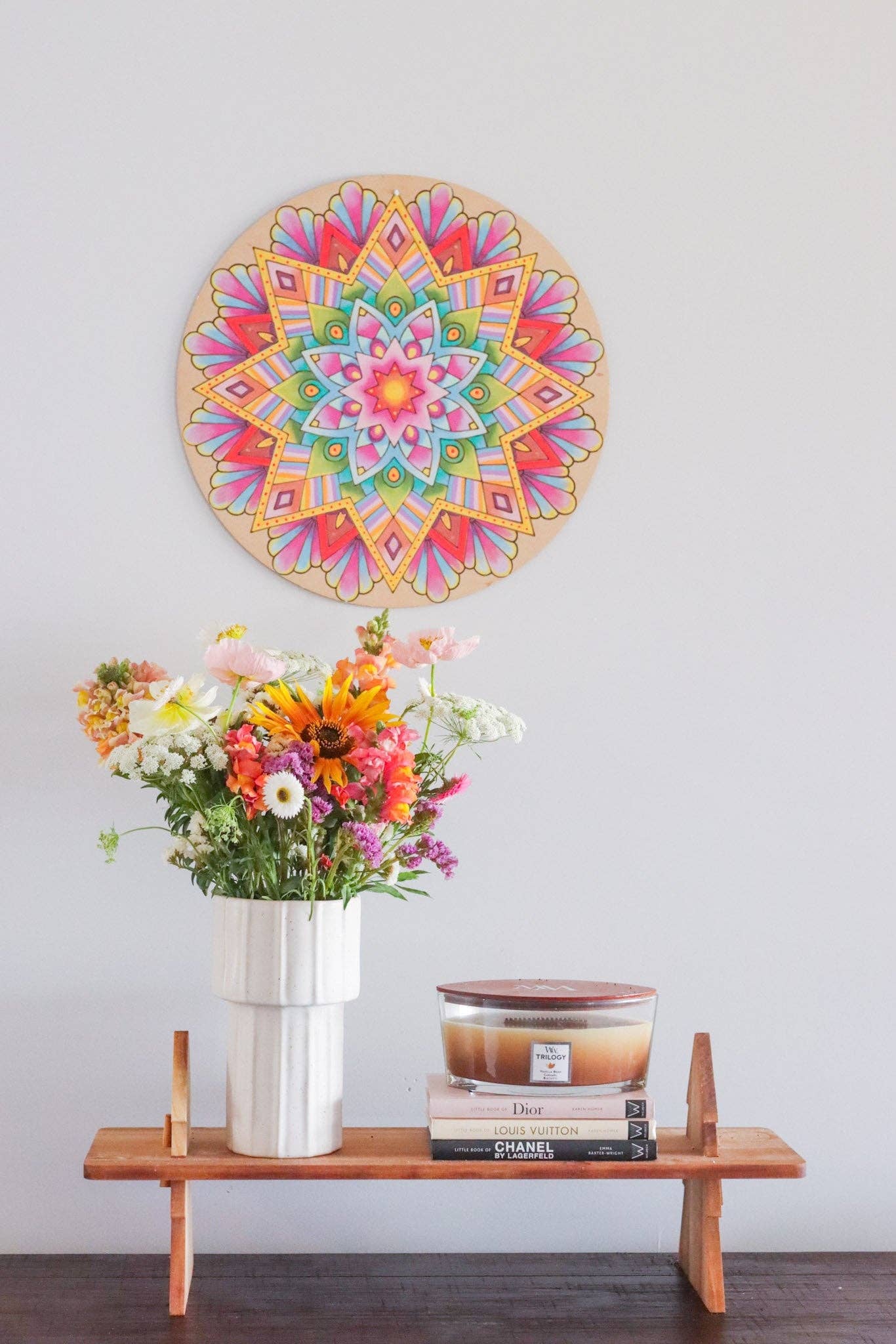 Life of Colour – wholesale DIY-pysselkit – Life of Colour Mandala-målningskit - Paket med 3 stycken (del 2, utan pennor)5