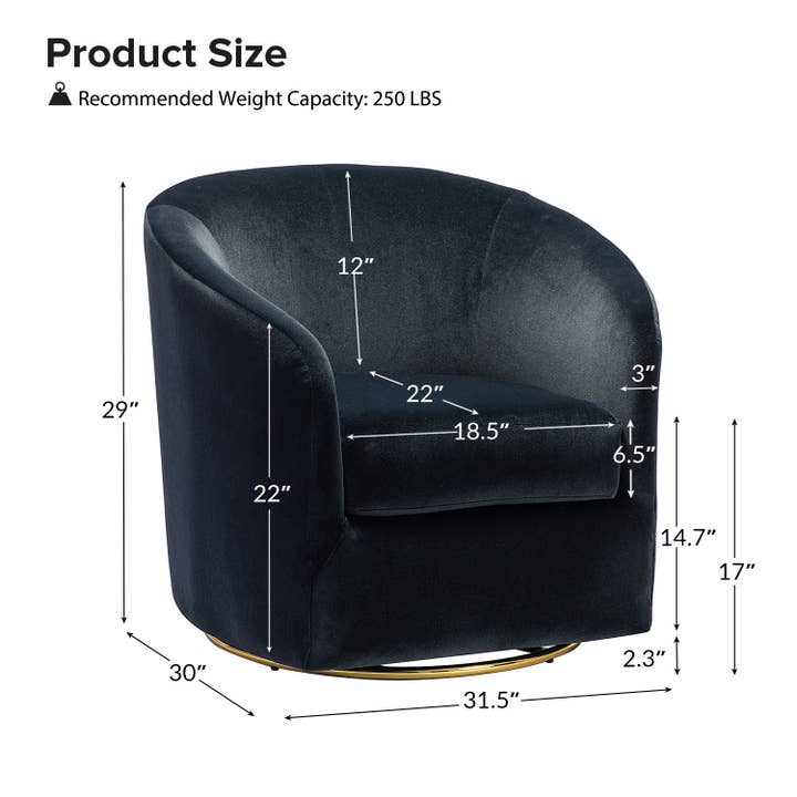 Karat Home - Wholesale Chair - Amarante Swivel Chair19