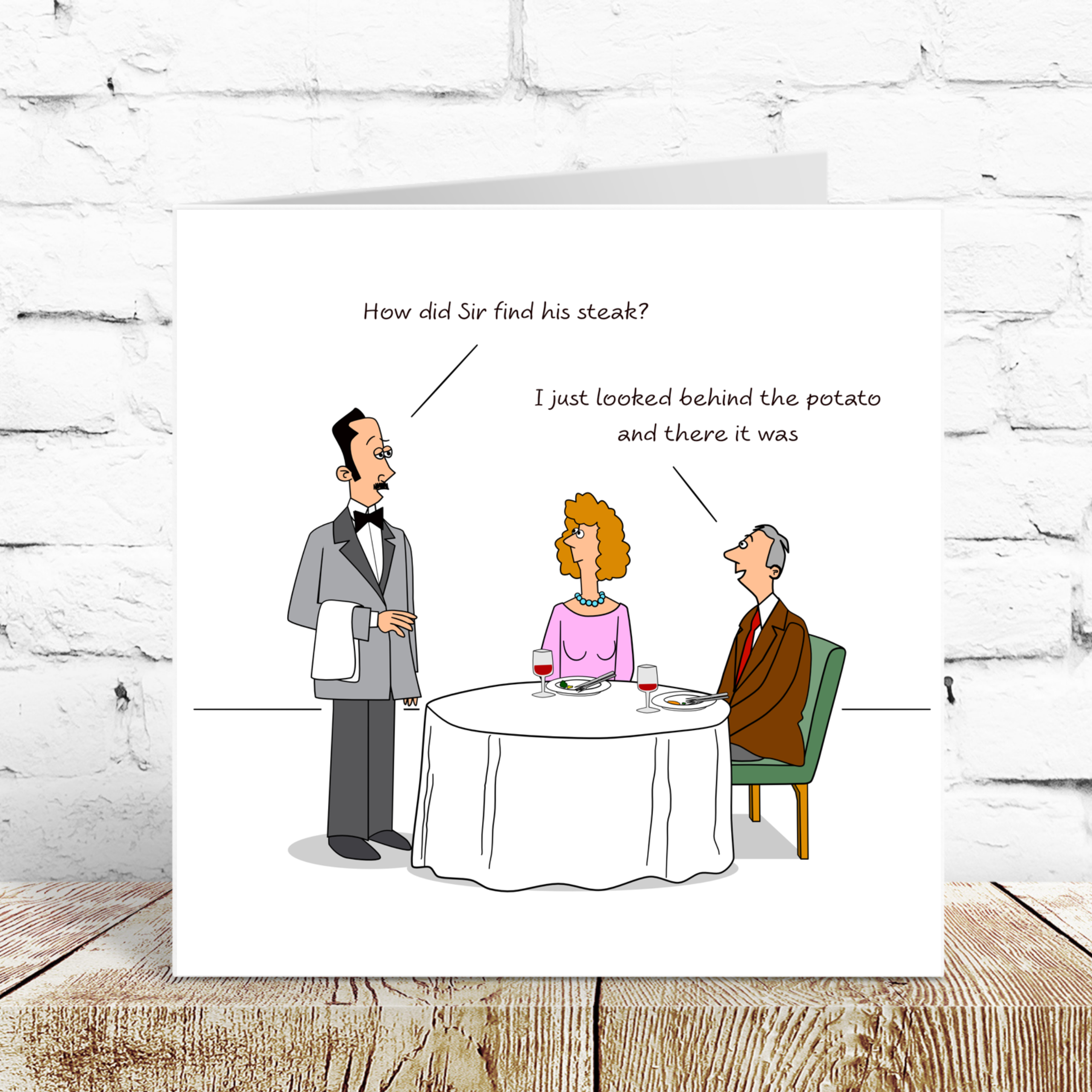 Swizzoo Cards – wholesale Birthday card – Funny Birthday Card or Father's Day Card for Husband Dad Wife Mum Any Friend Humour Cartoon Joke Anniversary Cheeky Posh1