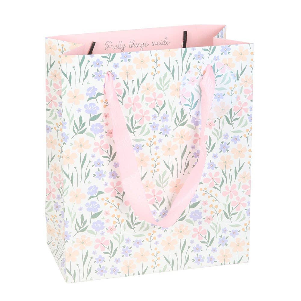 WONDER IMPORTS AUSTRALIA - Wholesale Gift bag - Ditsy Floral Gift Bag 23Cm Medium1