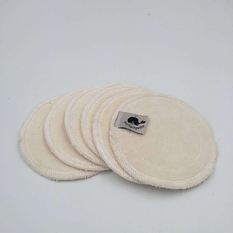 Perlipopette - Wholesale Makeup Remover - 6 organic cotton makeup remover discs1