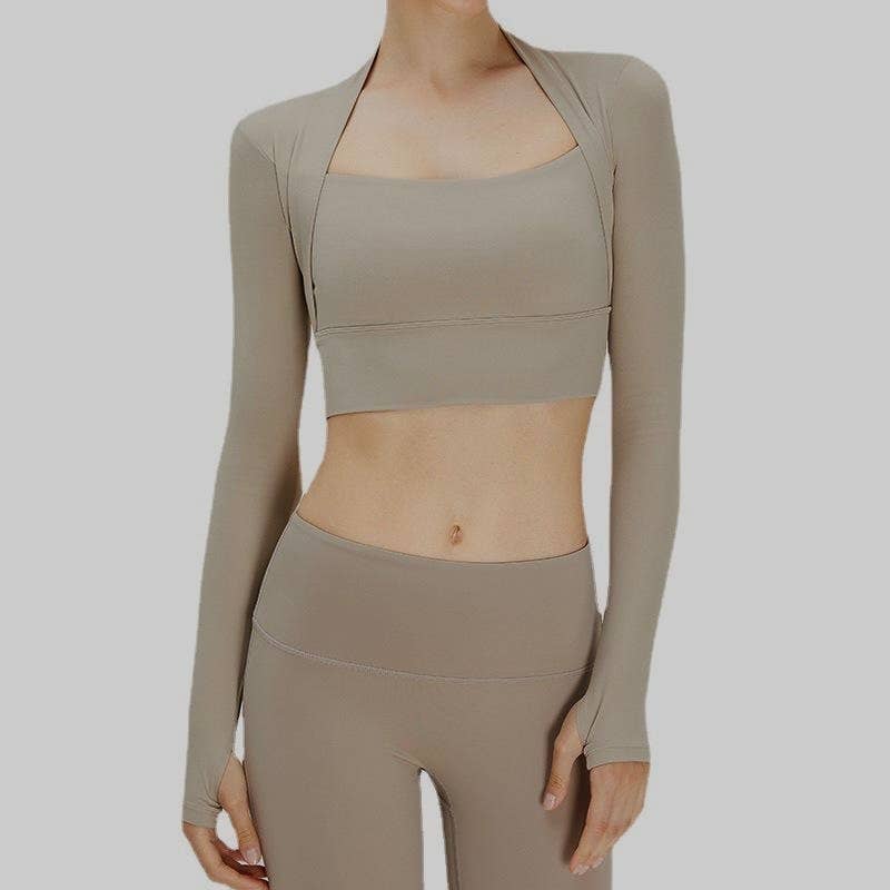 Belsize Activewear - Wholesale Athletic Top - Women's - Elegant crop top1