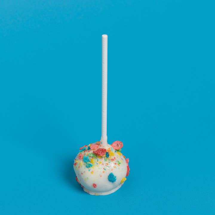 Sully and Vanilla - Wholesale Cake - Fruity Pebble Cake Pops