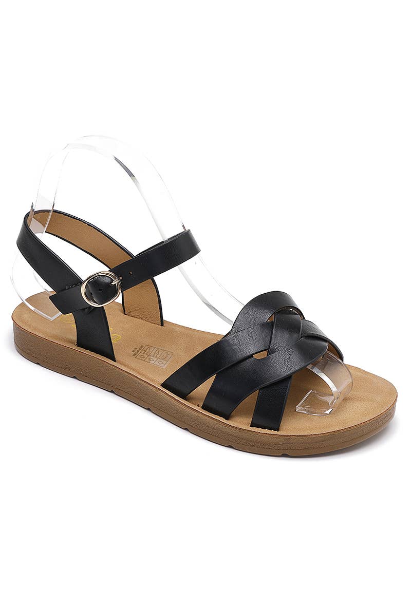 Joia Paris - Vente Sandales – femme - SANDALES PLATES W-1400