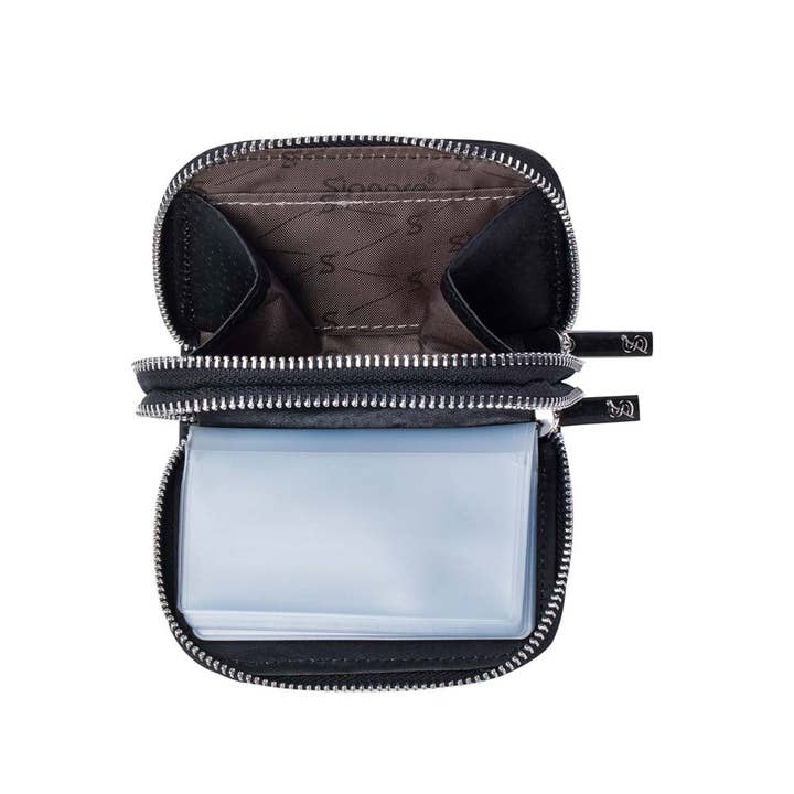 Signare Tapestry – wholesale Plånbok - Dam – V & A Licensierad Golden Fern - Dubbel Zip Purse8