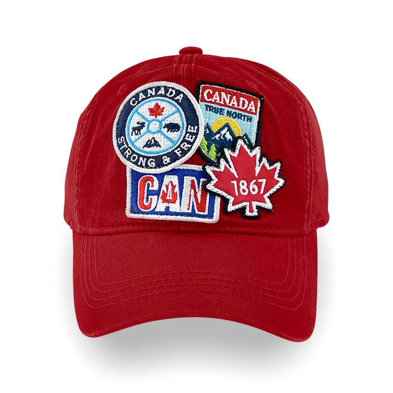 Northern Icons Canada – Großhandel Basecap – Unisex – Kanada Gemischte Stickabzeichen Kappe3