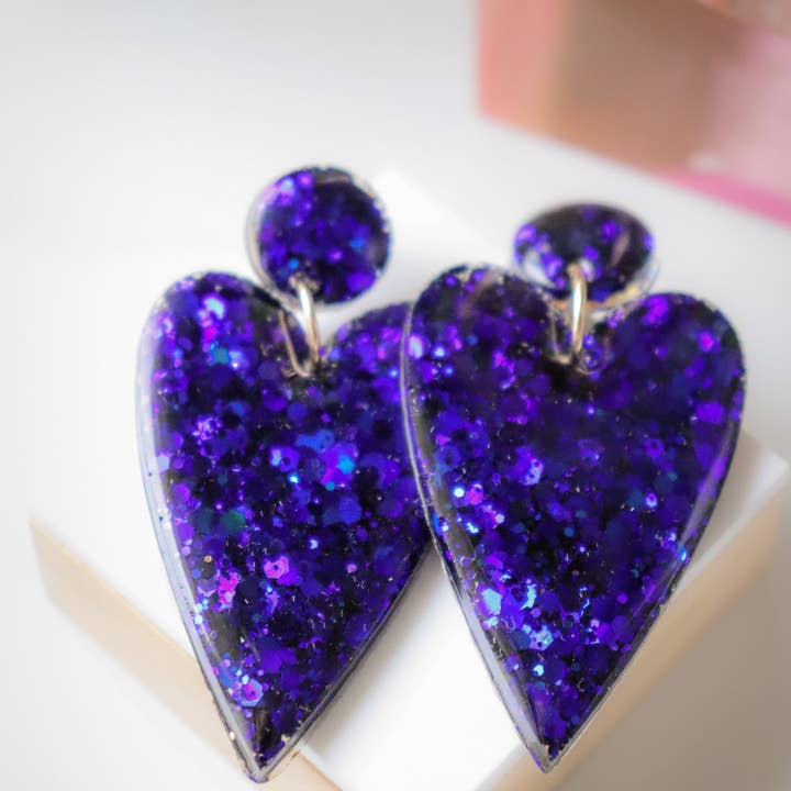 CG Home - Wholesale Dangle Earrings - Claire Deep Blue Earrings1