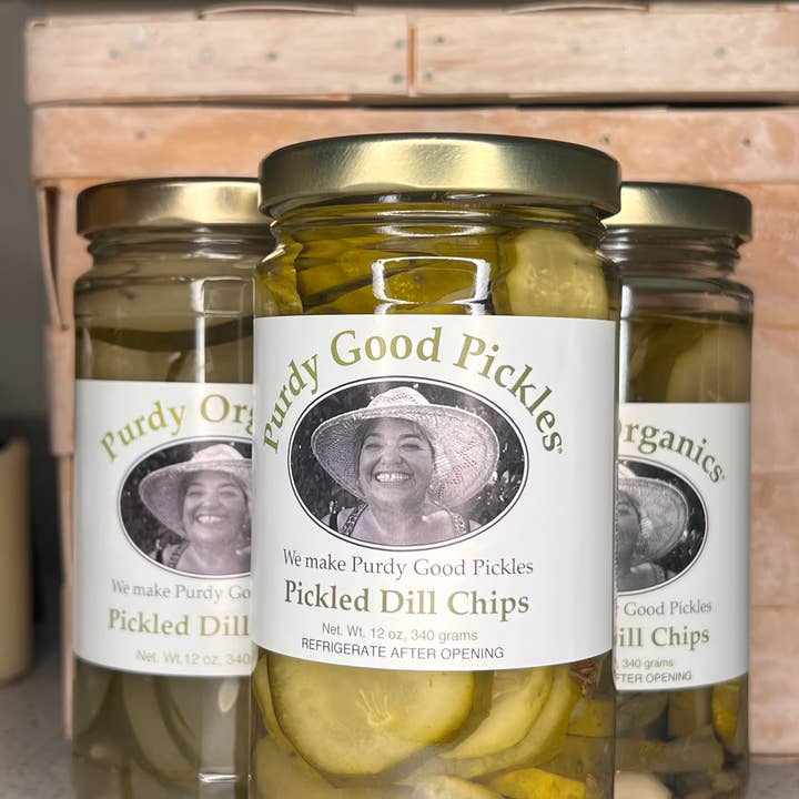 Dill Pickle Chips for wholesale by Purdy Good Pickles