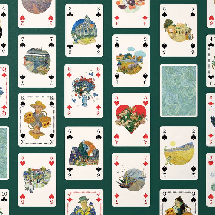 Mon Petit Art - Wholesale Playing Cards - Playing Cards Game Van Gogh5