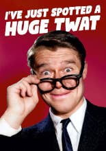 Dean Morris Cards - Wholesale Birthday Card - Huge twat Greeting Greeting Card1