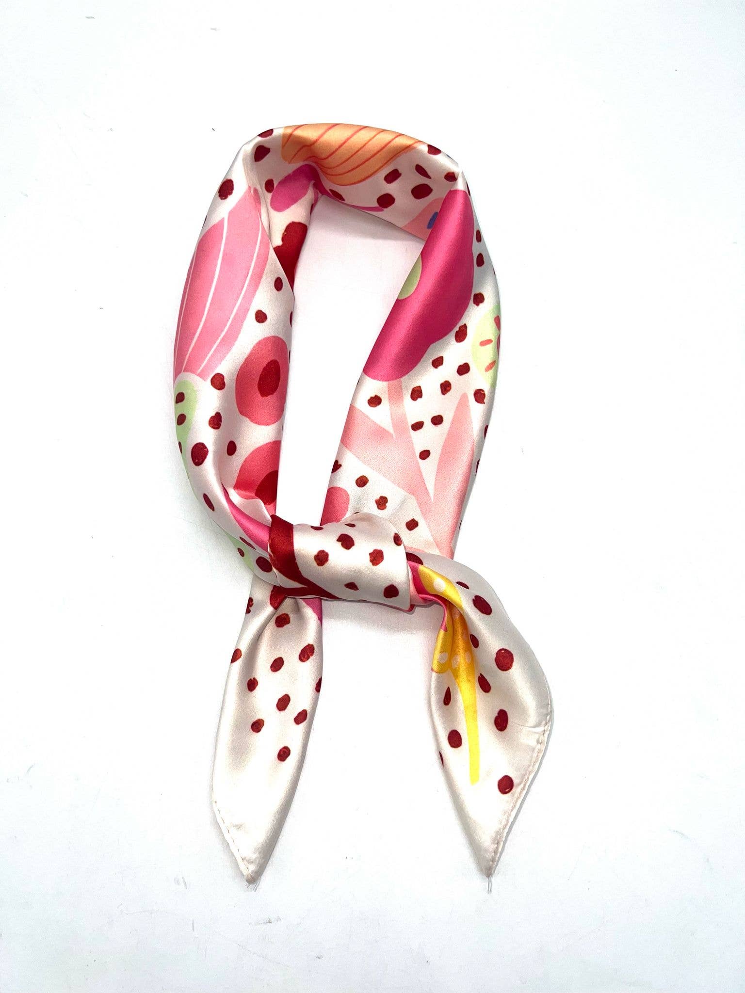 LINETA - Wholesale Scarf - Women's - J-17 Scarf silk touch 70x702