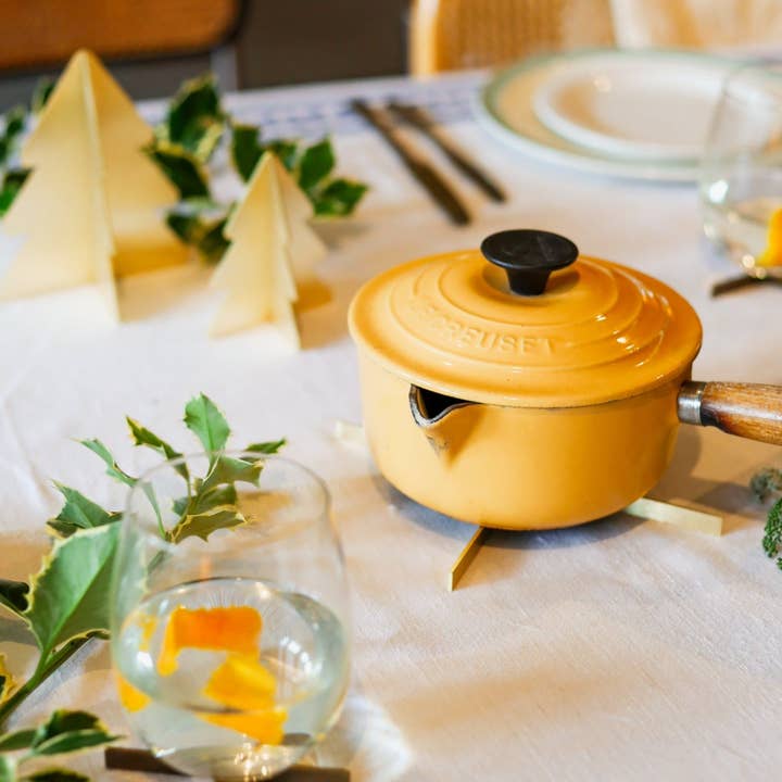 Pivot - Wholesale Coasters - X Coasters - Brass (Set of 4)8