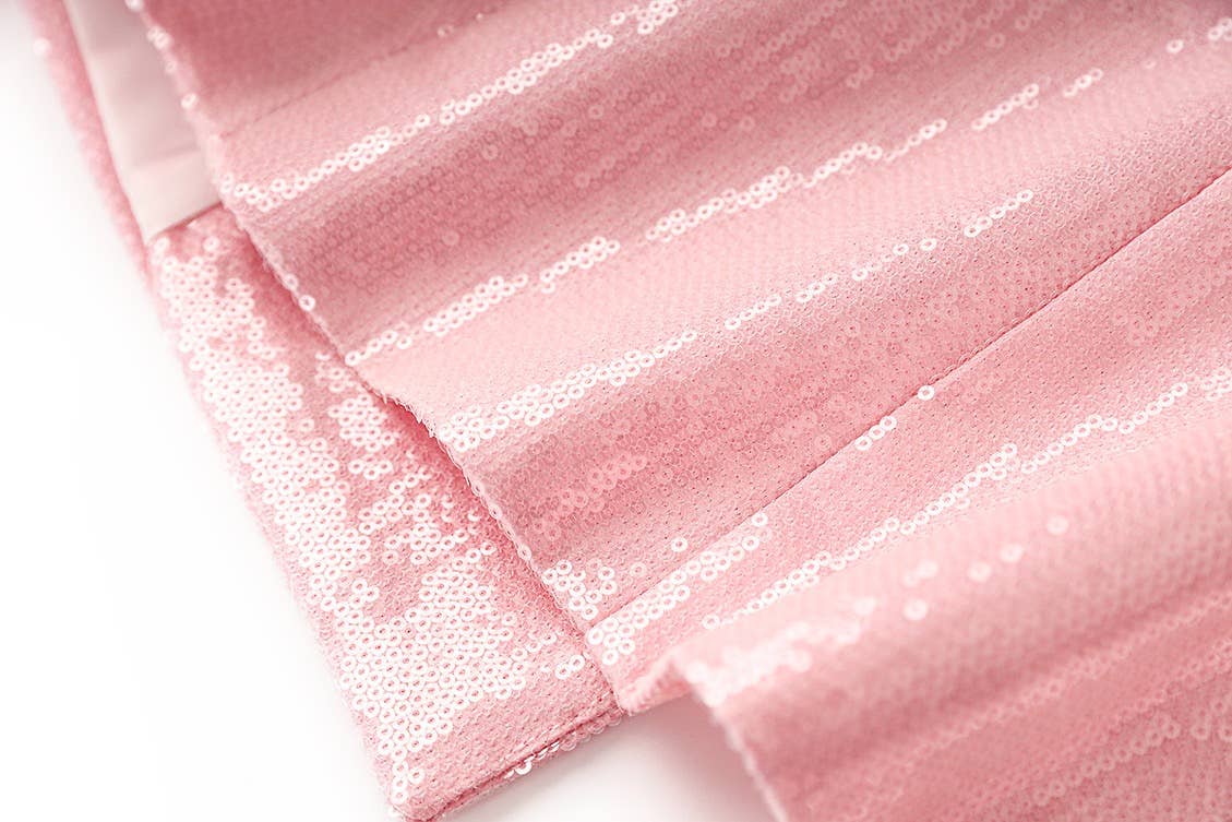 Roze BL078 Roze blazer met pailletten en veren voor dames voor groothandel op Faire8