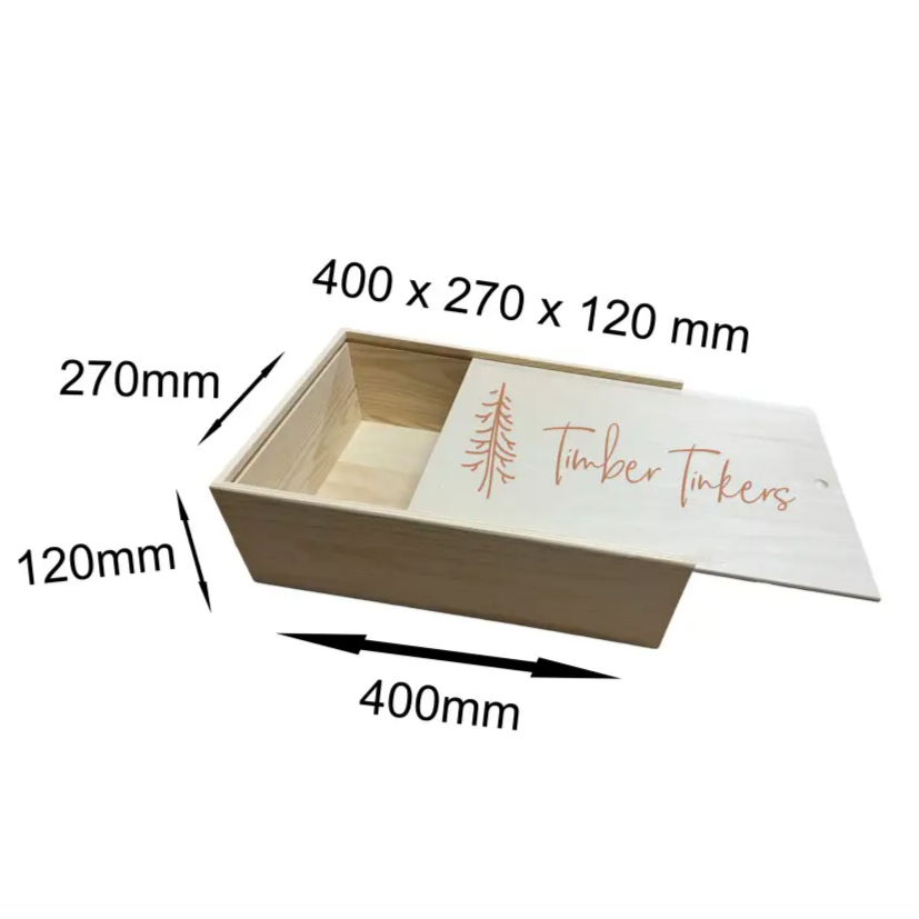 Timber Tinkers - Wholesale Herinneringenbox - Kinderen en baby - Herinneringsdoos - Babyhart1