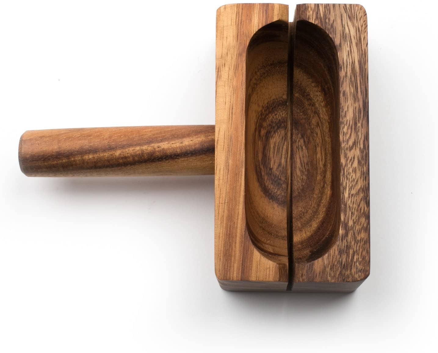 Fox Run Brands - Wholesale Kitchen Tool/Gadget - Ironwood Bagel Miter, Acacia Wood, 7" x 5.5" x 2.5"3