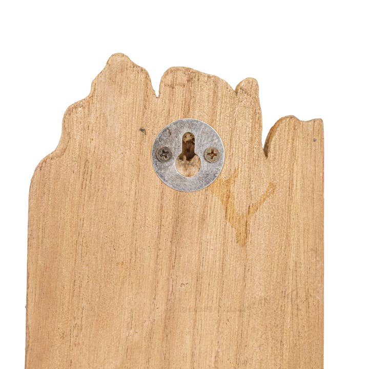 Foreside Home & Garden - Wholesale Wall Hook - SALE - Gabriella Wall Decor Hook Natural Wood & Metal