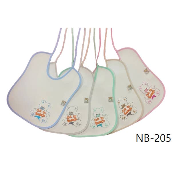 Geborduurd Babylapje in Waterdicht en Duurzaam Napa#42 voor wholesale door Noty Baby