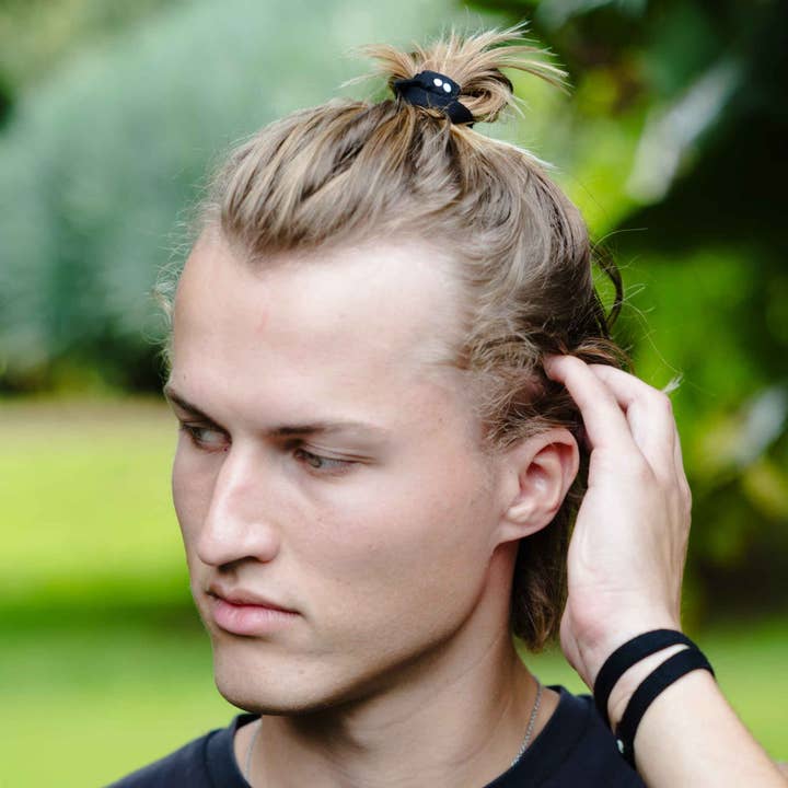 KOOSHOO - Vendita all'ingrosso Set di accessori per capelli - Donna - Elastici per Capelli Senza Plastica Nera - Elastici Organici Più Venduti4