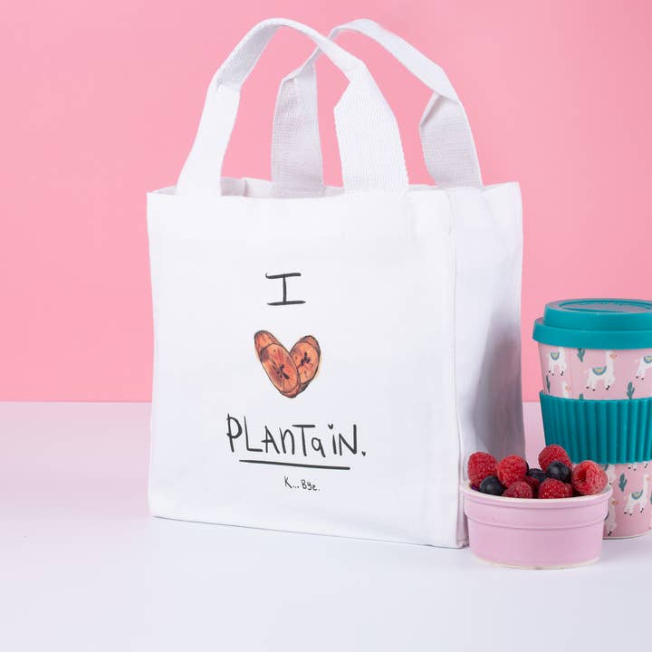 Wegerich Lunchtasche für den Großhandel von KitsCH Noir