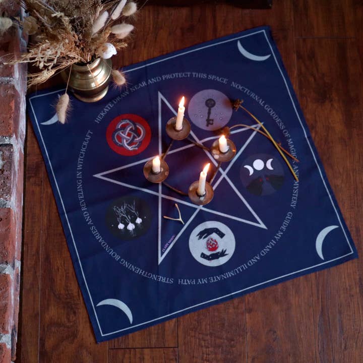Lady Moon Co.® - Wholesale Bandana - Women's - Altar Cloth Bandana: Hekate5