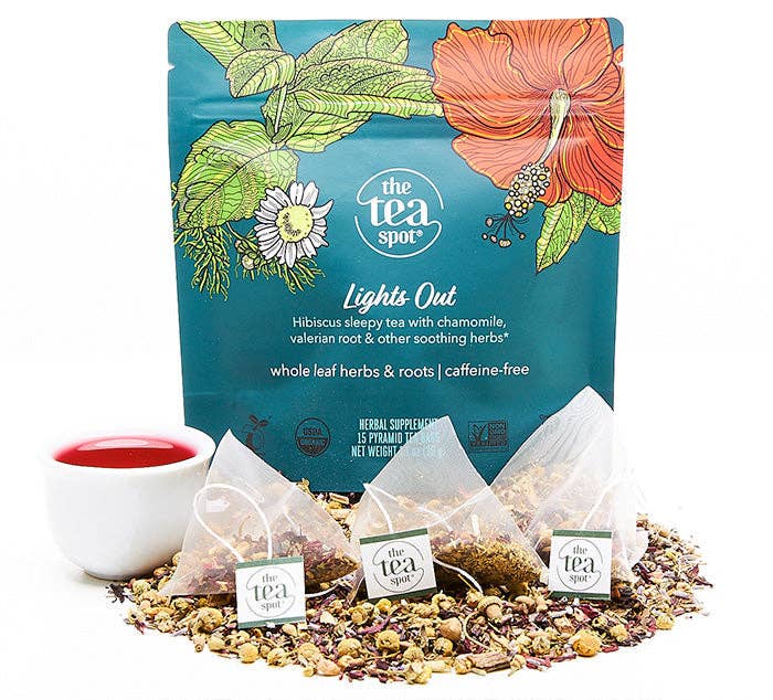 The Tea Spot - Wholesale Loose Tea - Lights Out, Organic Sleepy Tea5