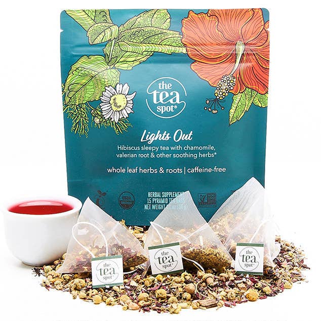 The Tea Spot - Wholesale Loose Tea - Lights Out, Organic Sleepy Tea5