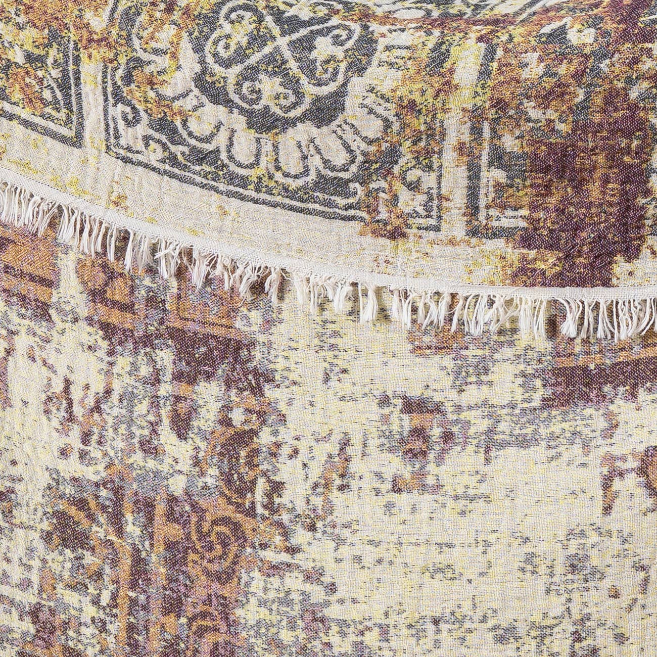 Kikoya – Großhandel Überwurfdecke – 100 % Baumwoll-Wohndecke im Landhausstil, 130 x 170 cm5