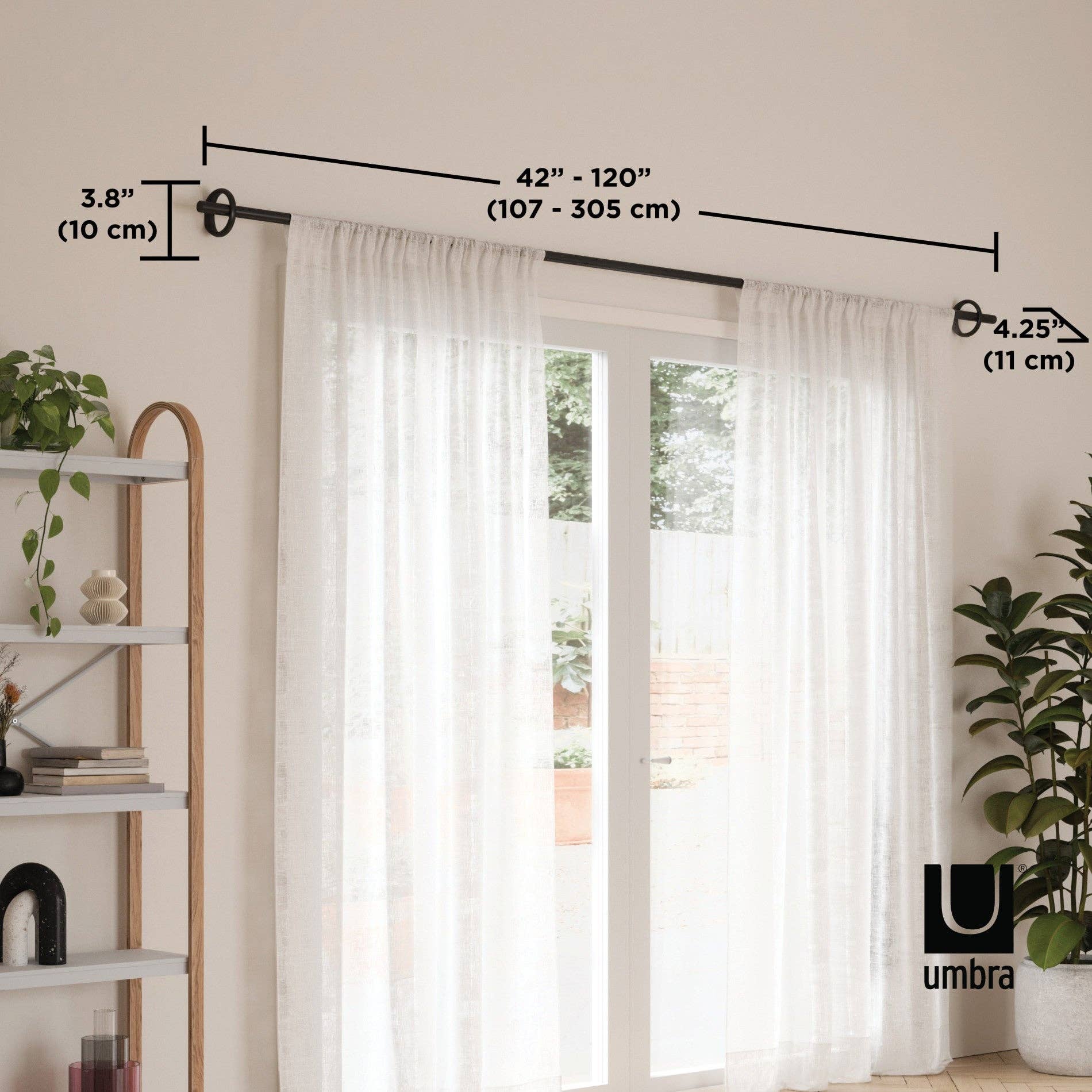 Umbra - Wholesale Curtain Rod - Ringlet Curtain Rod9