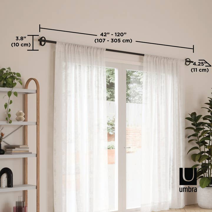 Umbra - Wholesale Curtain Rod - Ringlet Curtain Rod9