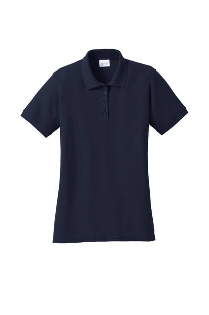 Print The Dream - Wholesale Polo - Women's - Port & Company Women's Core Blend Pique Polo4