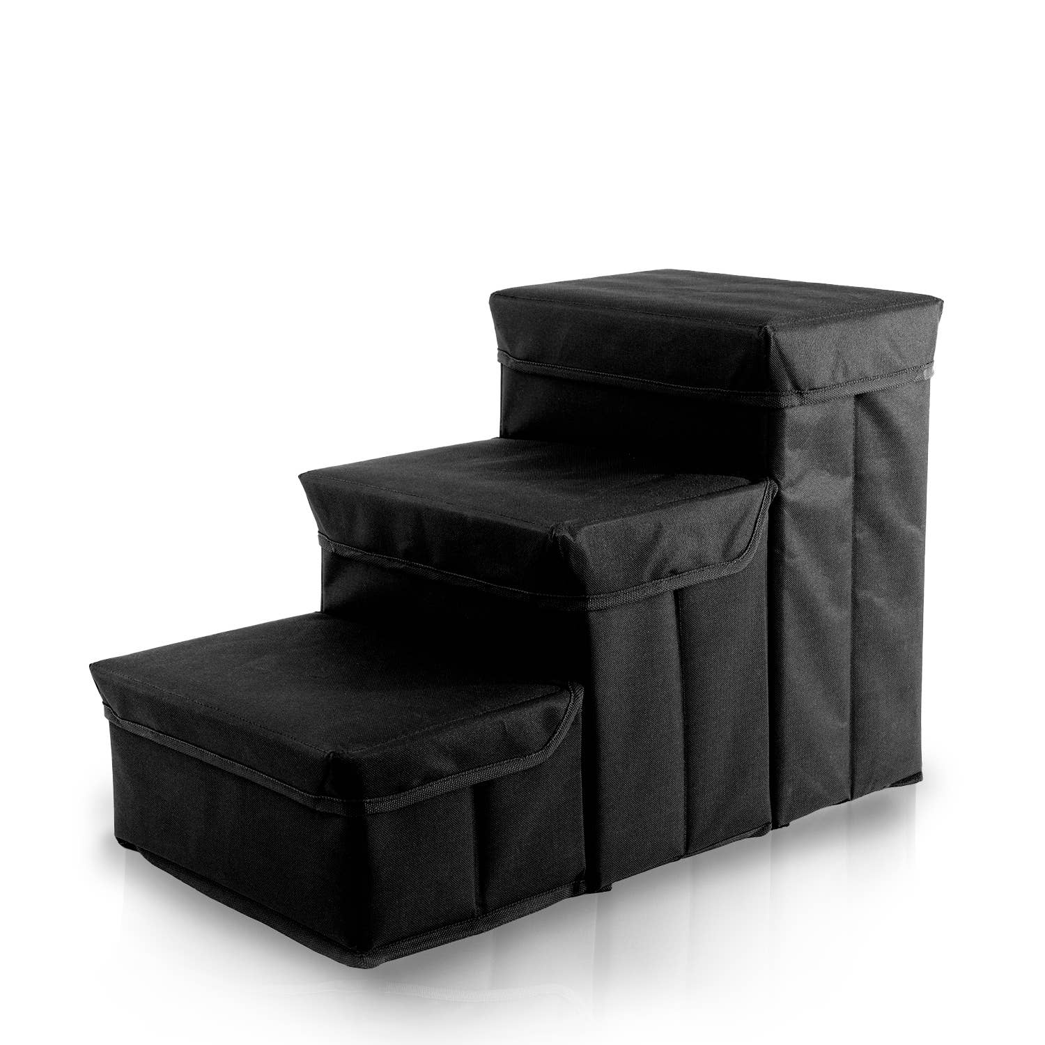 Precious Tails - Vente Escalier et rampe – chat et chien - Étapes de rangement pliables Home Base en 3 étapes pour animaux de compagnie31