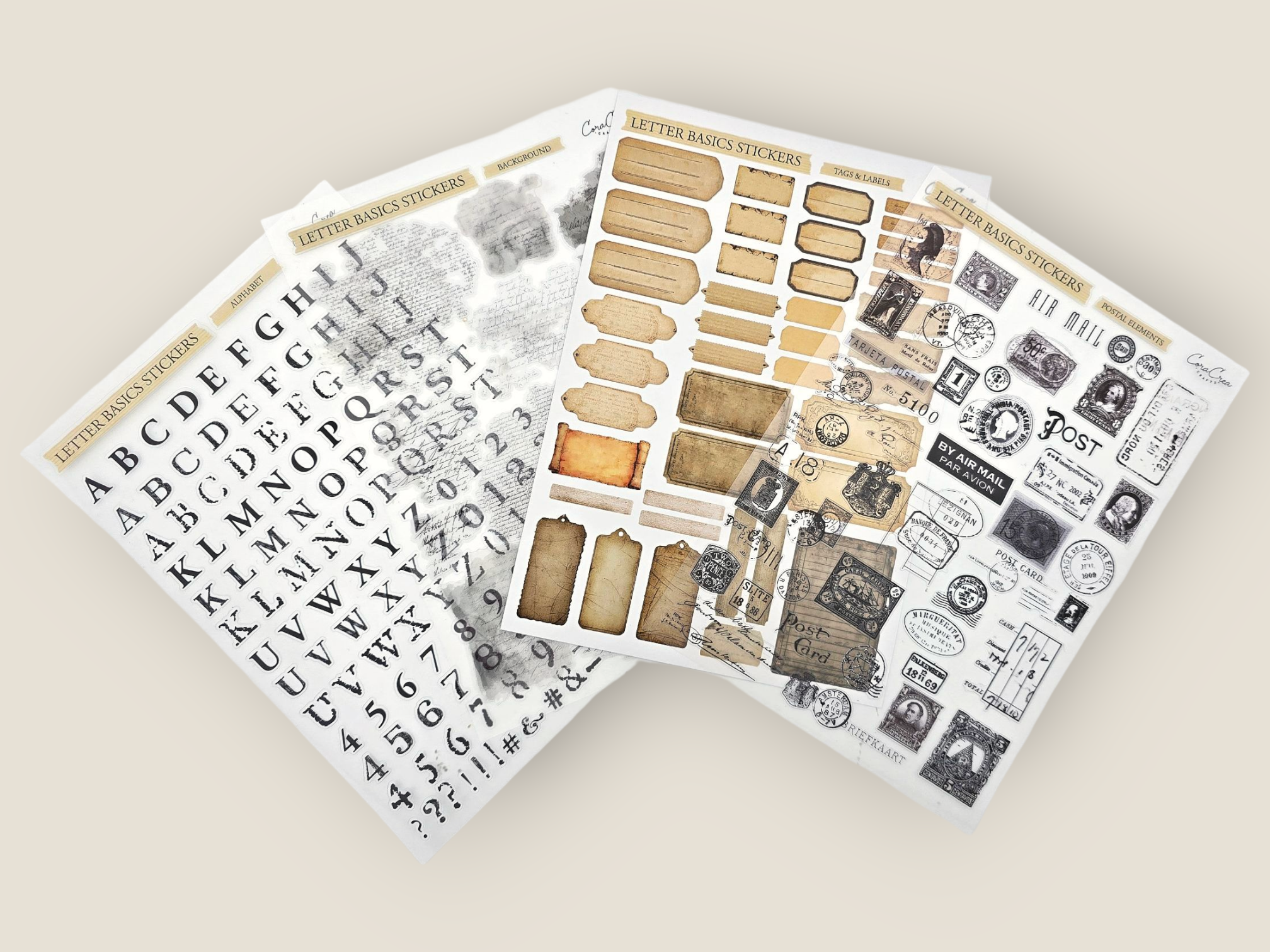 CoraCreaCrafts – wholesale DIY-pysselkit – Resedagbokssats4