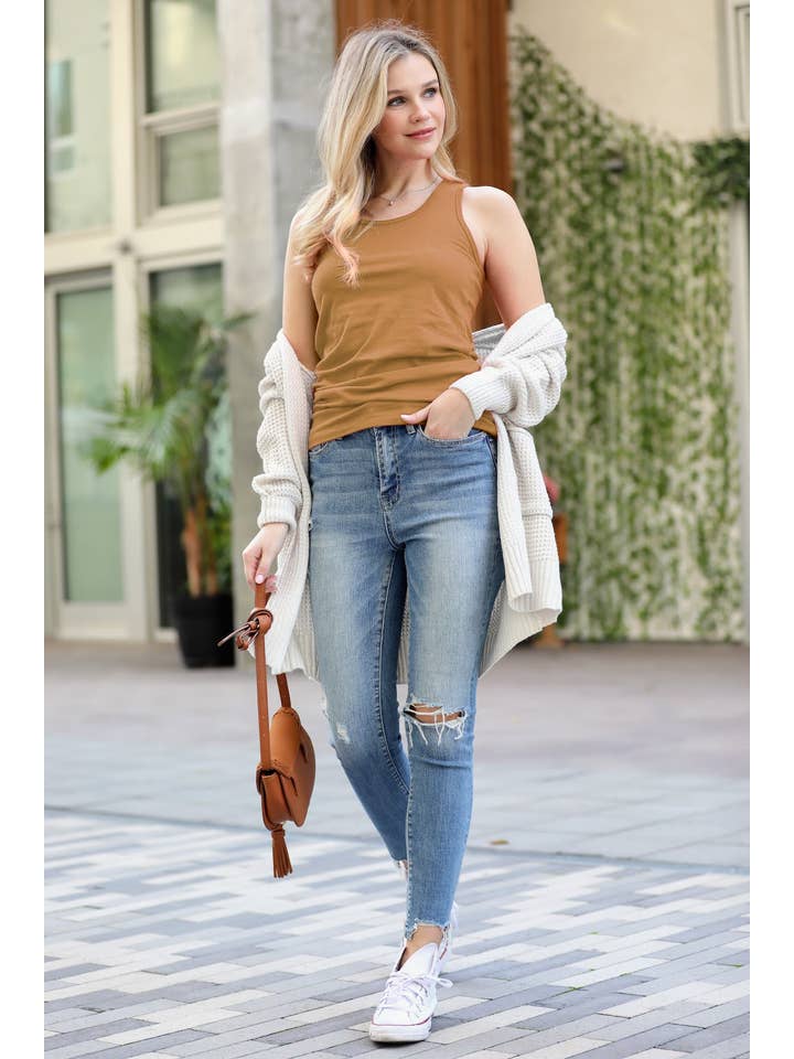 42POPS - Wholesale Tank top – Women′s - `.Premium Cotton Tank Top4